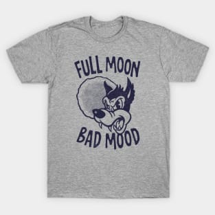 Full Moon Bad Mood (mono) T-Shirt